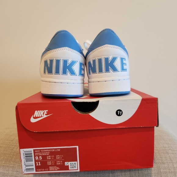 Nike Terminator Low University Blueb Mens size 9.5 Basketball Shoes Snea… - Picture 13 of 16